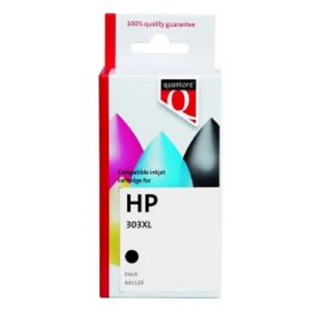 Quantore Inktcartridge quantore hp 303xl t6n04cn hc zwart | 1 stuk