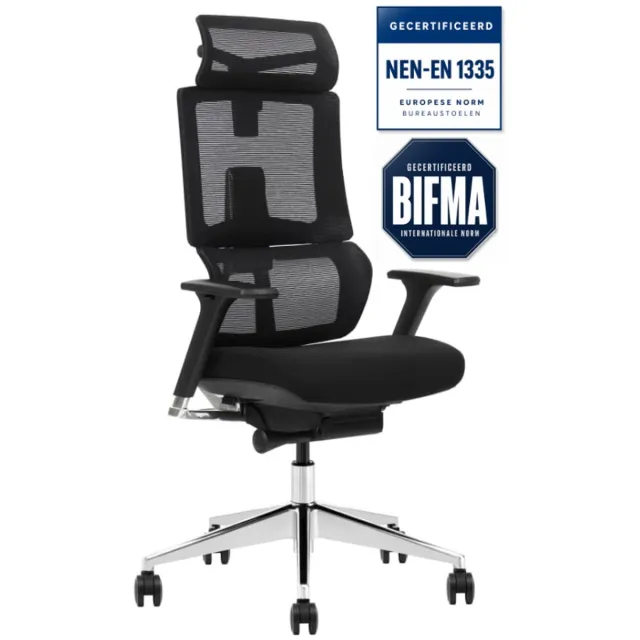 Stane Elite Foam Ergonomische Bureaustoel - Office Chair - Bureaustoelen voor Volwassenen - NEN-EN1335