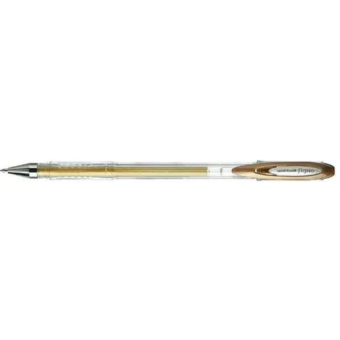 Rollerpen Uni-ball Signo medium metallic goud
