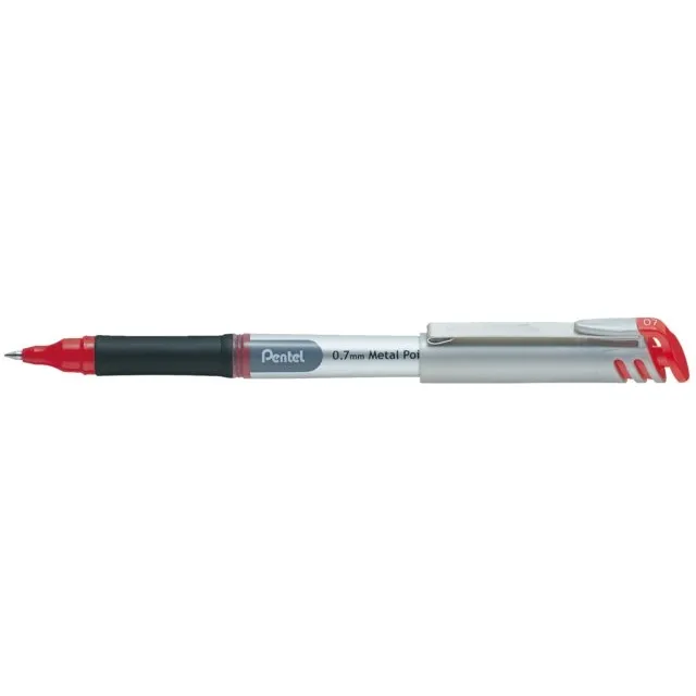 Pentel Rollerpen Pentel BL17 Energel medium rood