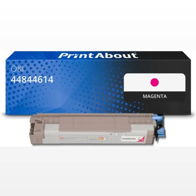 PrintAbout Alternatief voor de Oki 44844614 / magenta