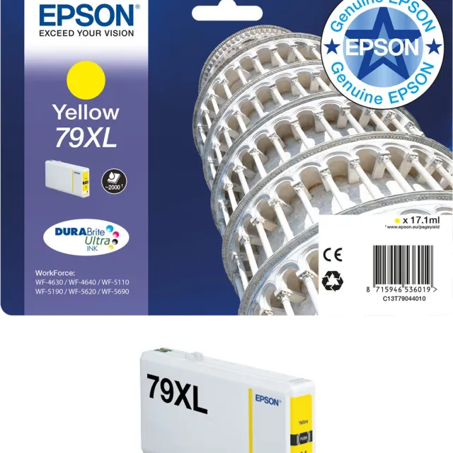 Epson 79XL - Inktcartridge / Zwart / Hoge Capaciteit