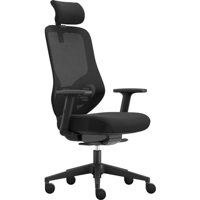 Lykke Bureaustoel Deluxe black