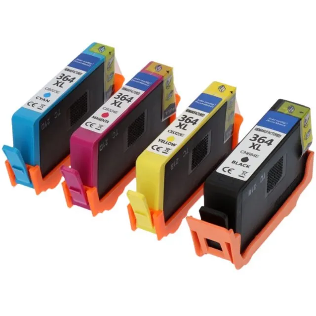PrintAbout Huismerk HP 364 (N9J73AE) Inktcartridge 4-kleuren Voordeelbundel