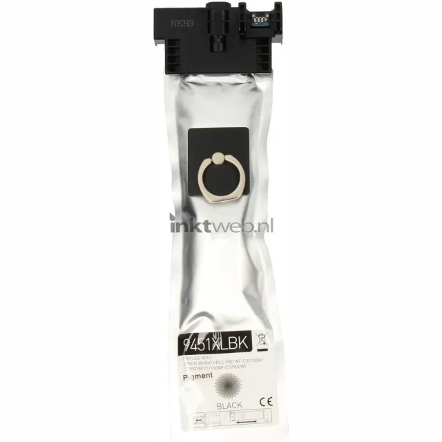FLWR Inktcartridge / T9451XL / Zwart - Geschikt voor Epson