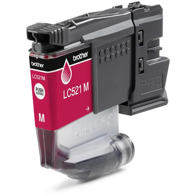 Brother LC521M inktcartridge 1 stuk(s) Origineel Magenta