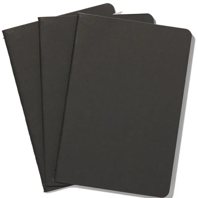 HEMA Schriften zwart A6 gelinieerd - 3 stuks