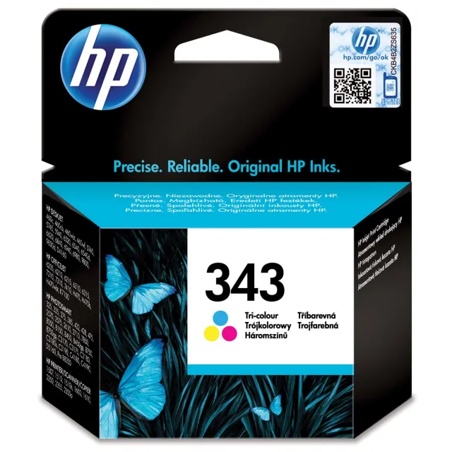 HP 343 Cartridges 3 Kleuren Pack, foto 2