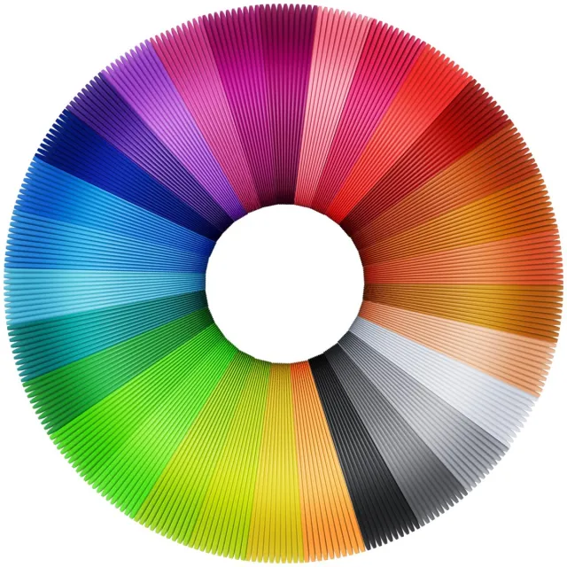 Imperatoris PLA 3D Printer Filament - Printfilament - Eenvoudig Printen - 0.56 Kg- kleurrijk