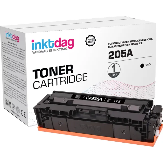 inktdag huismerk toner cartridge voor HP CF530A nr. 205A toner cartridge zwart voor hp Color LaserJet Pro M180n MFP / Color LaserJet Pro M181fw MFP