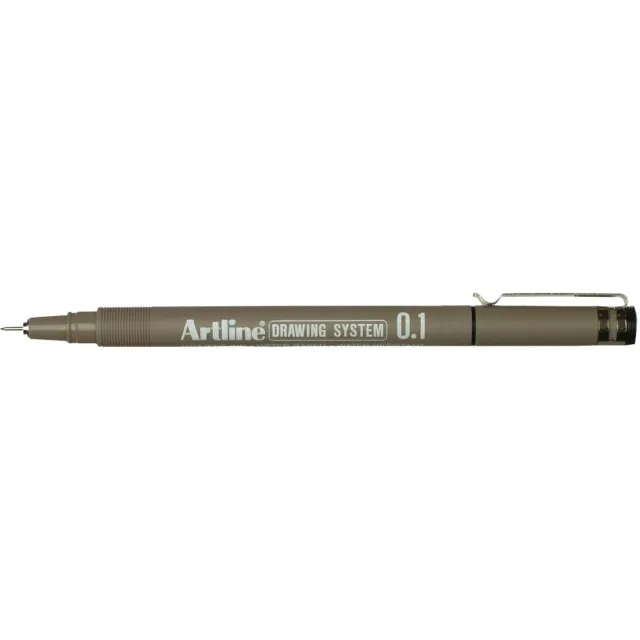 Artline Fineliner Drawing System 0,1 mm zwart