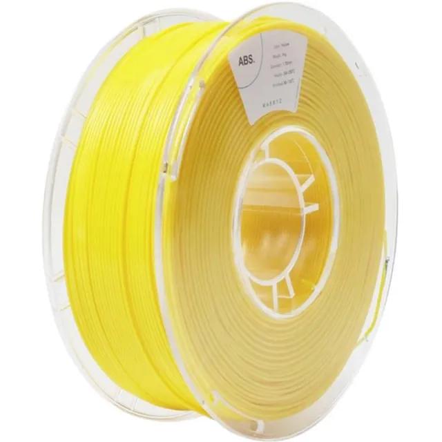 Maertz PMMA-1010-006 PMMA-1010-006 Filament ABS kunststof Chemisch bestendig 1.75 mm 1000 g Geel 1 stuk(s) Kleurloos