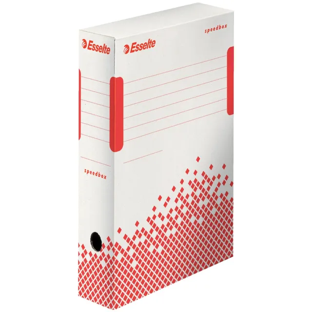 Esselte archiefdoos Speedbox, rug van 8 cm wit