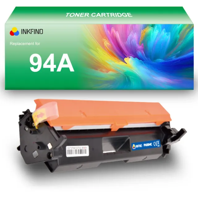 INKFIND 94A (CF294A) Tonercartridge compatibel met HP 94A CF294A - 1-pack Zwart
