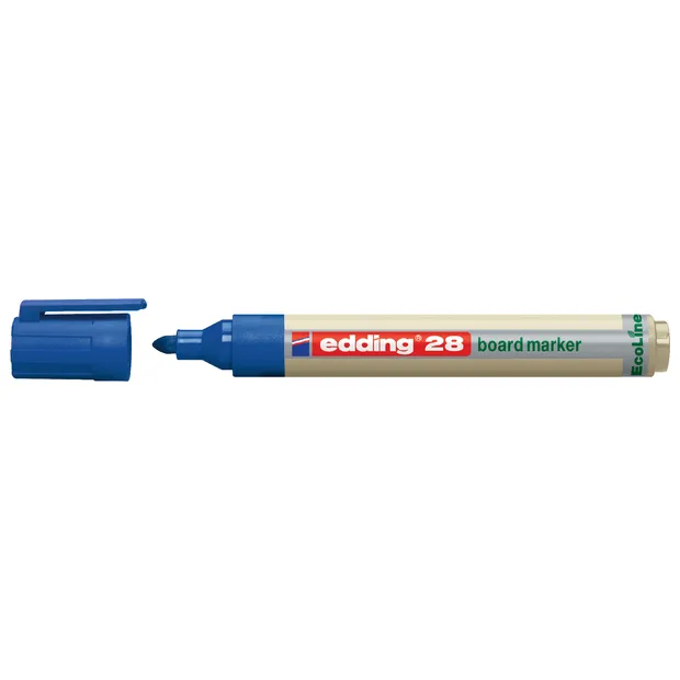 Edding Whiteboardmarker edding 28 EcoLine rond 1.5-3mm blauw