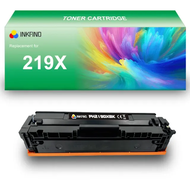 INKFIND 219X (W2190X) Zwart tonercartridge compatibel met HP 219X (W2190X) Zwart toner cartridge - 1-pack Zwart