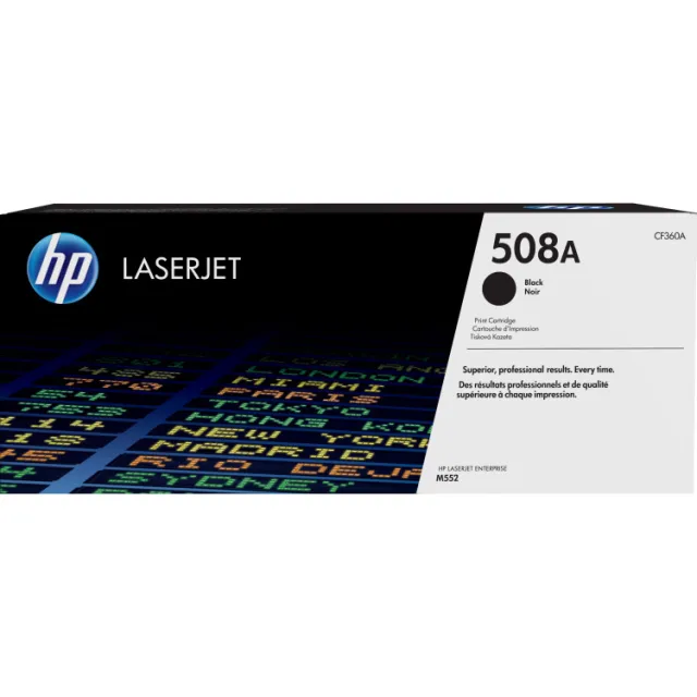 HP 508A zwarte LaserJet tonercartridge (CF360A)