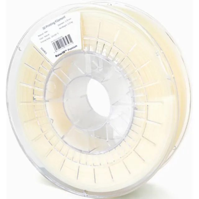 Raise3D [S]5.11.05011A01 PVA+ Premium Filament PVA kunststof Wateroplosbaar 1.75 mm 750 g Natuur, Naturel Premium 1 stu Kleurloos