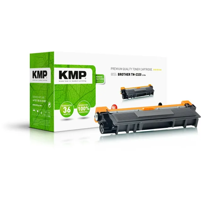 KMP Toner Brother TN-2320/TN-2310 KMP black B-T56 Zwart