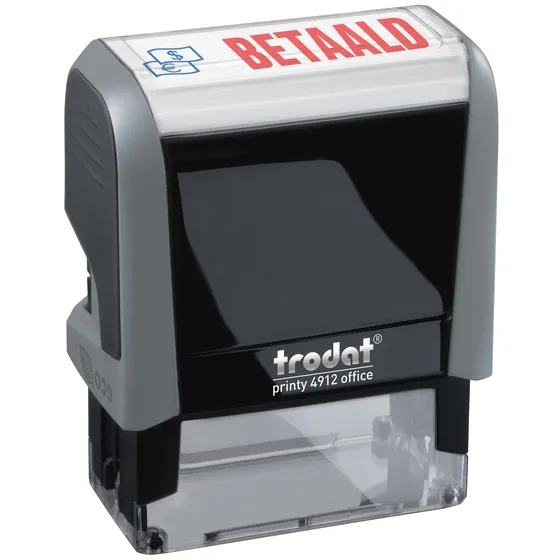 Trodat Tekststempel Trodat Printy 4912 Office betaald