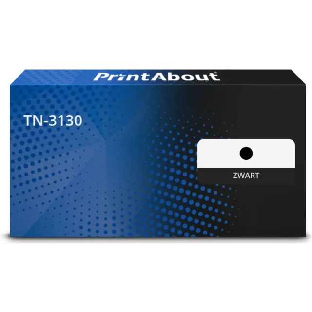 PrintAbout huismerk Toner TN-3130 Zwart Geschikt voor Brother