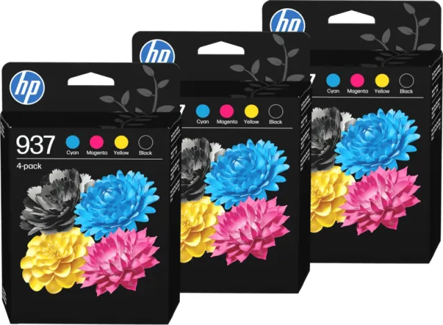 Hp 937 Cartridge Combo Pack (3 stuks)
