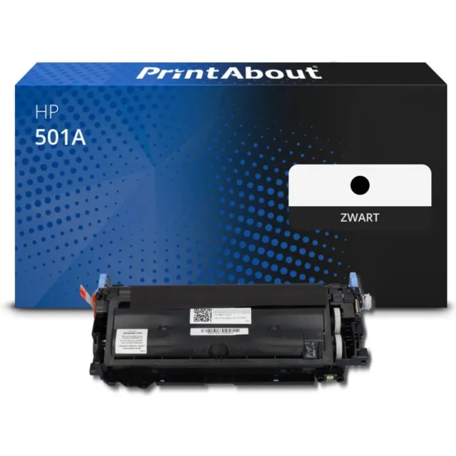 PrintAbout HP 501A (Q6470A) toner zwart