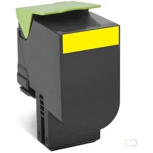 LEXMARK 802HYE tonercartridge geel standard capacity 3.000 pagina's 1-pack corporate