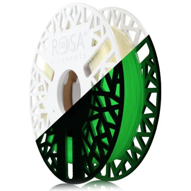 ROSA3D PET-G Glow-in-the-dark Groen 1,75 mm 0,5 kg Filament