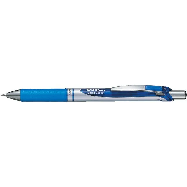 Pentel Gelschrijver Pentel BL77 Energel medium blauw