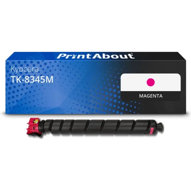 PrintAbout Huismerk Kyocera TK-8345M Toner Magenta