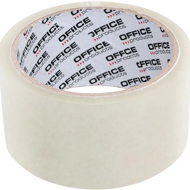 Office Products verpakkingstape, 48 mm x 46 m, transparant