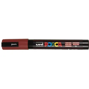 Posca Paintmarker Uni POSCA PC5M medium robijnrood