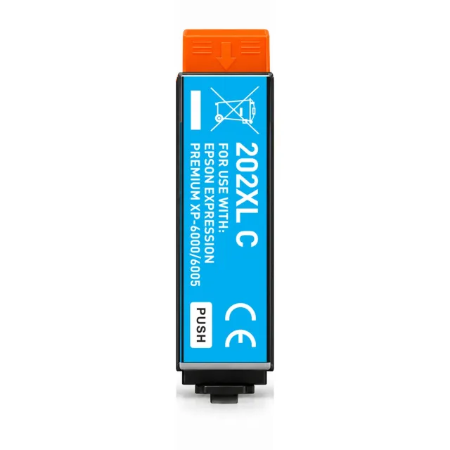 Boxstuff inkt geschikt voor Epson 202XL Cyaan - Geschikt voor Epson Expression Premium XP-6105 / XP-6100 / XP-6000 / XP-6005 / XP6100 / XP6105 / XP6000 / XP6005 Printers - Cyan