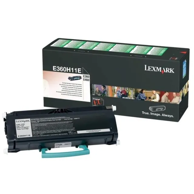 Lexmark Toner Lexmark E360H11E Black Zwart