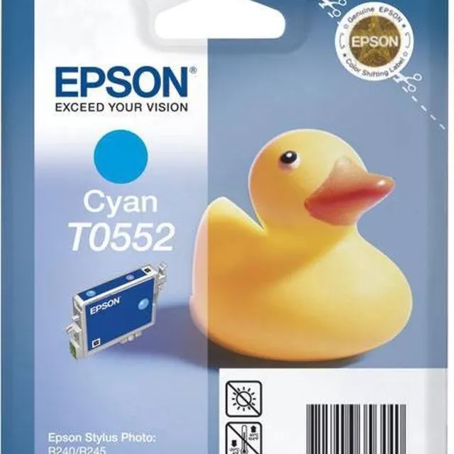 Epson T0552 Inktcartridge - Cyaan