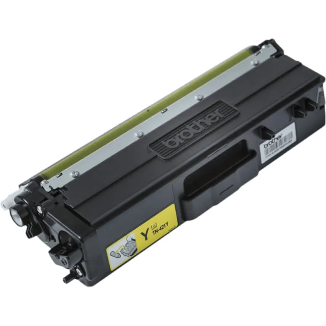 Brother TN-421Y gele tonercartridge Geel