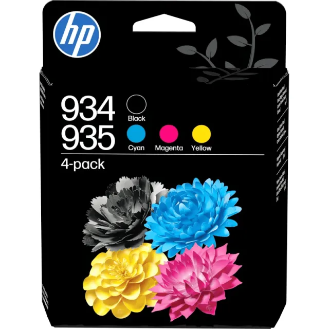 HP 934/935 Cartridge 4-pack cyaan/magenta/geel/zwart