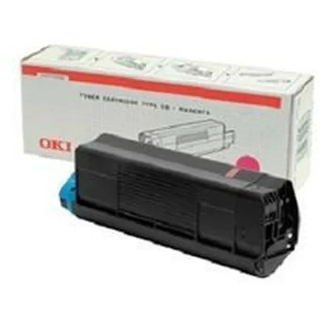 Oki Toner OKI 42127406 Magenta Rood