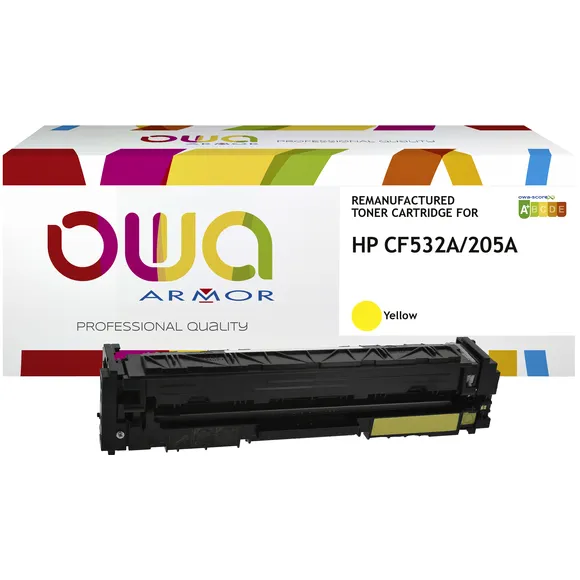 OWA Tonercartridge OWA alternatief tbv HP CF532A geel