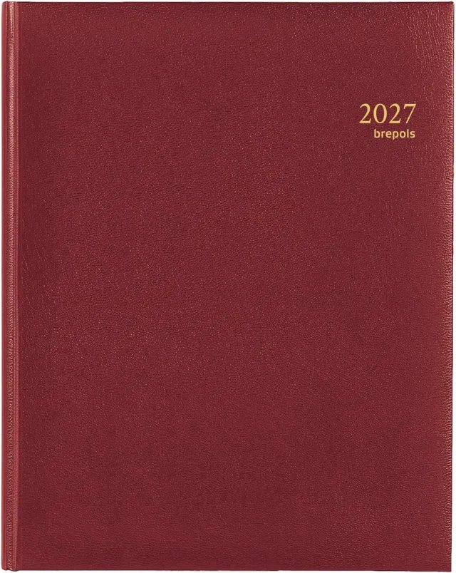 Brepols agenda Concorde Lima 6-talig, bordeaux, 2027