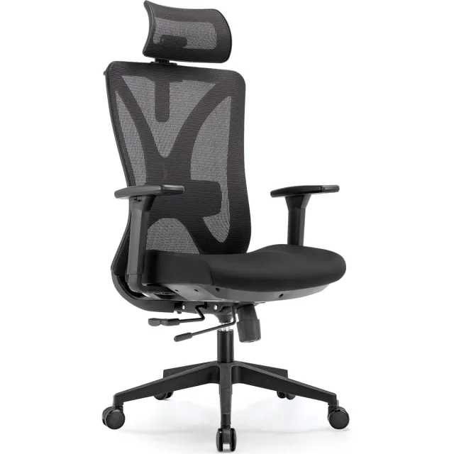 Betaalbarewerkplek Bureaustoel Prestige - NEN-EN1335 - Volledig Verstelbaar - Ergonomische Bureaustoel - Black