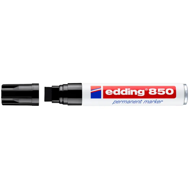 Viltstift edding 850 blok 5-16mm zwart
