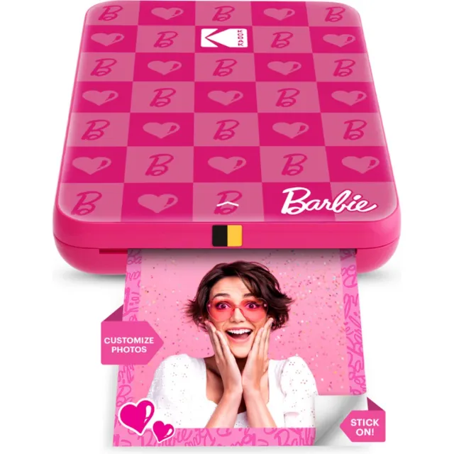 Kodak Step Printer Slim Barbie Printer - Iconic Style - Instant Camera - Pocket Printer