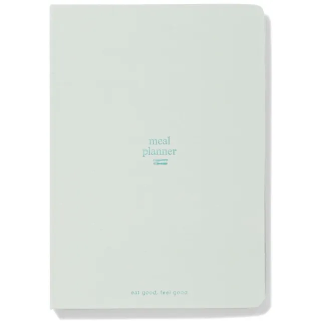 HEMA Maaltijdplanner met wisbare pen in boekje 21x15cm lichtgroen