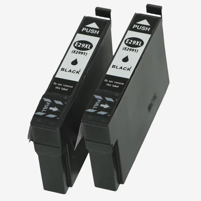Reyours T2991 compatible inktpatronen ReYours T29 XL set van 2 stuks - voor Epson Expression Home XP - 235 / 332 / 335 / 432 / 435 zwart