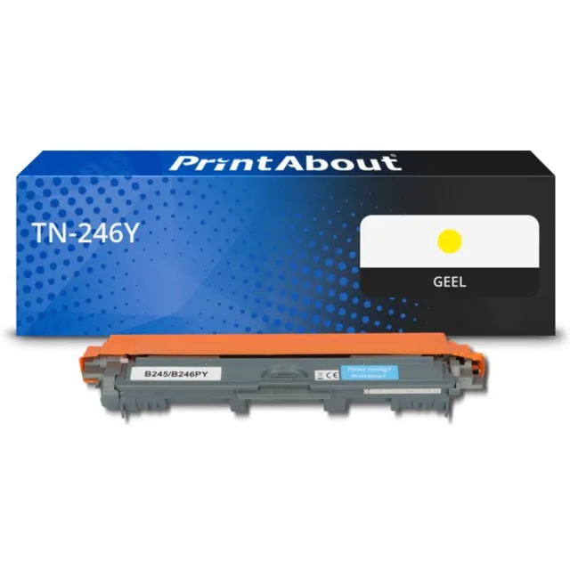PrintAbout Alternatief voor de Brother TN-246Y / geel