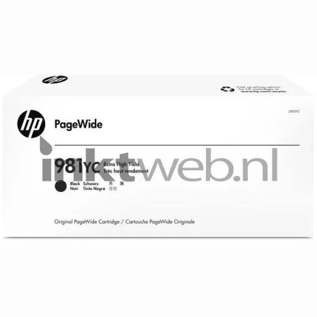 Hp 981YC zwart (Origineel)