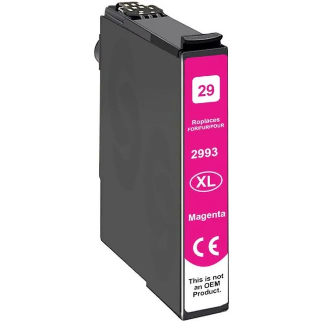 Inktkeuze 29XL Magenta Huismerk Inkt Cartridge | Compatible met Epson 29XL Magenta T2993 | Geschikt voor Epson Expression Home XP-235 / XP-245 / XP-247 / XP-255 / XP-257 / XP-332 / XP-335 / XP-342 / XP-345 / XP-350 / XP-352 / XP-355 / XP-430 / XP-432 / XP-435