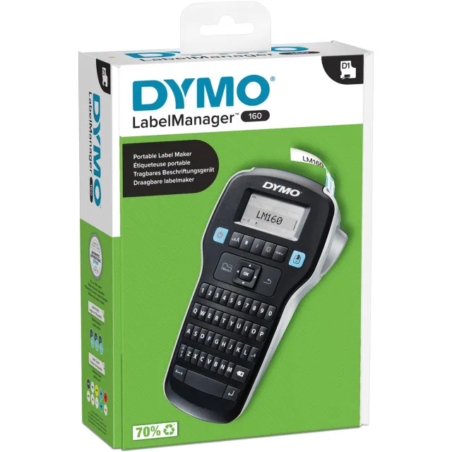 Dymo beletteringsysteem LabelManager 160P, qwerty wit